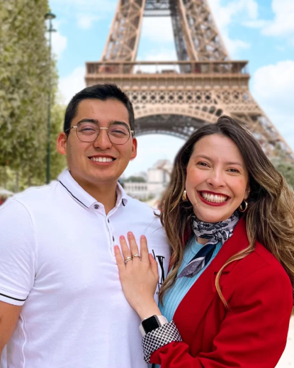 Juliana e Mauro rdv na frança