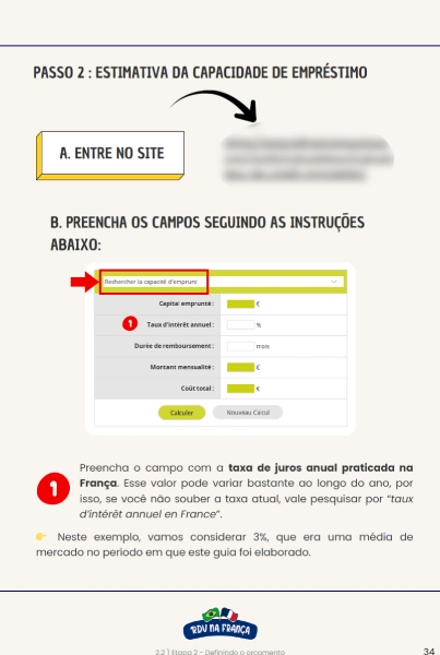 Página interna do Guia Casa Própria na França