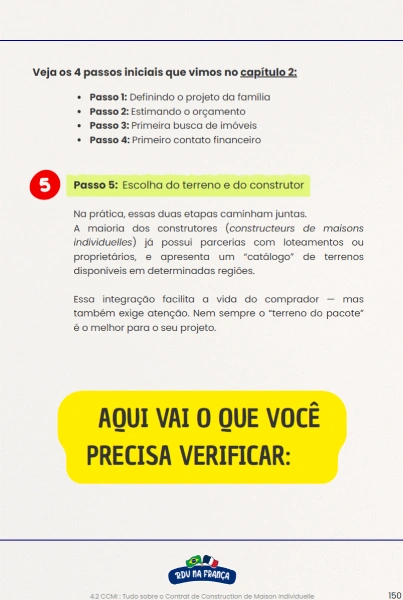 Página interna do Guia Casa Própria na França